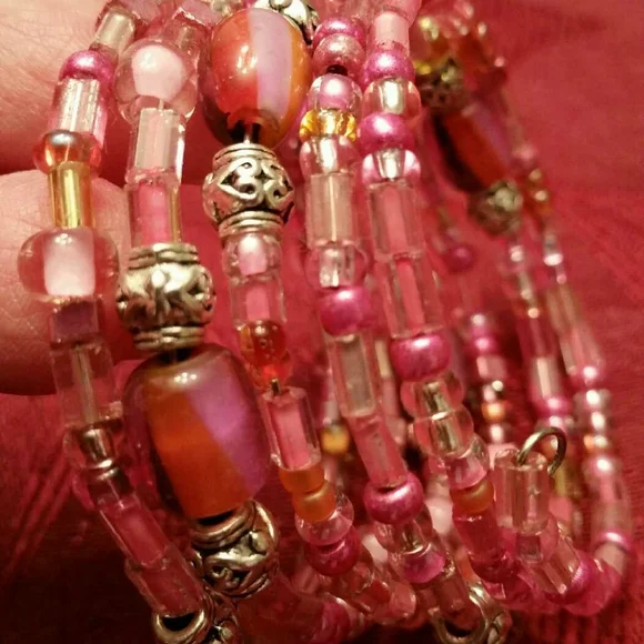 Assorted Wire Wrap Bracelets and Leather wrap Bracelets-Scroll Down to View some - Picture 11 of 12